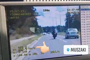 111 km/h w zabudowanym 