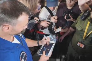 Przyszli z pierogami przywitać Sławosza