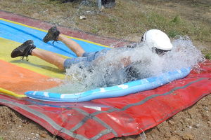 Mini Triathlon na nowomiejskim autodromie