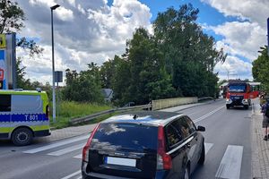 Potrącenie na pasach!