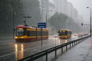 Ulewy i silny wiatr nie odpuszczają. IMGW ostrzega przed intensywną pogodą