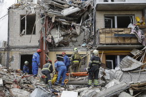 Kijów znów pod ogniem: Rosja wystrzeliła ponad 300 dronów