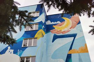 Wyobraźnia jest początkiem tworzenia, czyli nowy mural w Olsztynie [ZDJĘCIA]