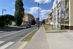  Potrącenie rowerzysty na ul. Warszawskiej w Nidzicy