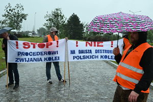 Maszyniści blokują drogi. Chcą ratować polski transport kolejowy