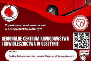 Każda kropla krwi jest ważna!