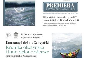 Premiera książki „Kronika olsztyńska i inne zielone wiersze”