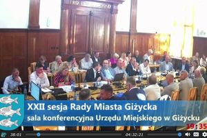 Burmistrz Giżycka bez wotum zaufania i absolutorium