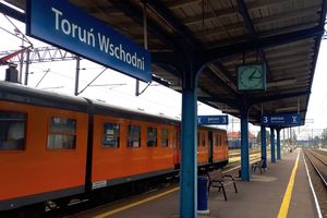 Toruń z rekordowym wsparciem na modernizację linii kolejowej Poznań - Olsztyn