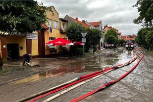 Tolkmicko i Suchacz po ulewie. Wojsko pomoże w sprzątaniu