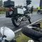 Wypadek motocyklistów na DK15. Droga zablokowana, wyznaczono objazdy