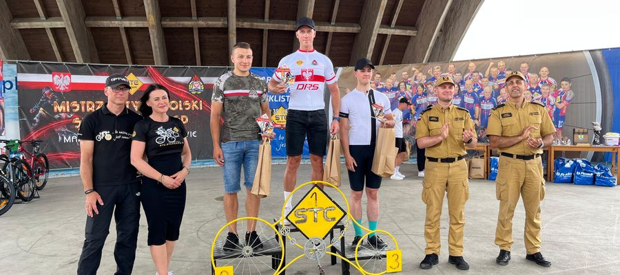 Sekcyjny Wojciech Kuszpa Mistrzem Polski Strażaków w kolarstwie MTB/Gravel!