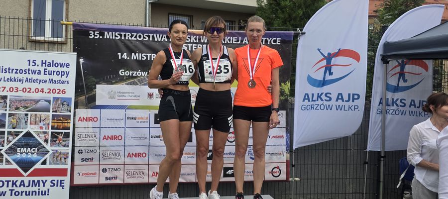 Alicja Mielczarek multimedalistką Mistrzostw Polski Masters