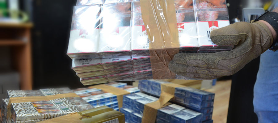 Zabezpieczyli kontrabandę o wartości ponad 43 tys. zł.