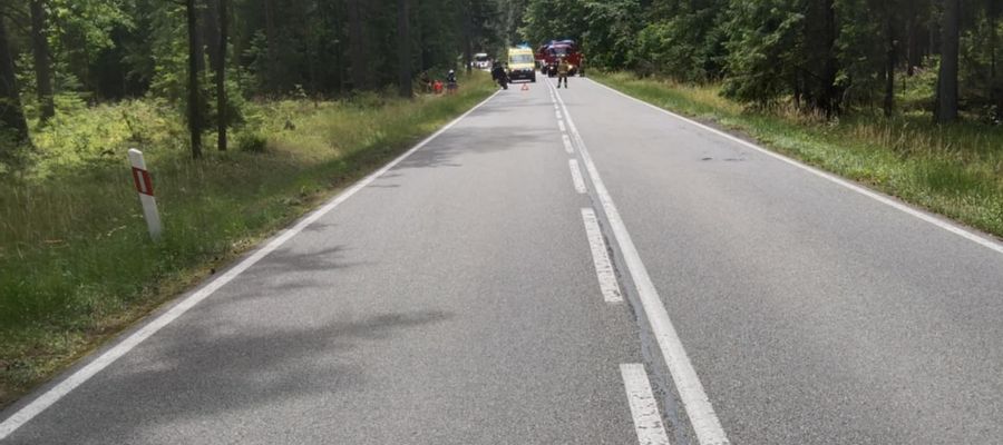 Tragiczny wypadek. Zginęła 36-letnia motocyklistka