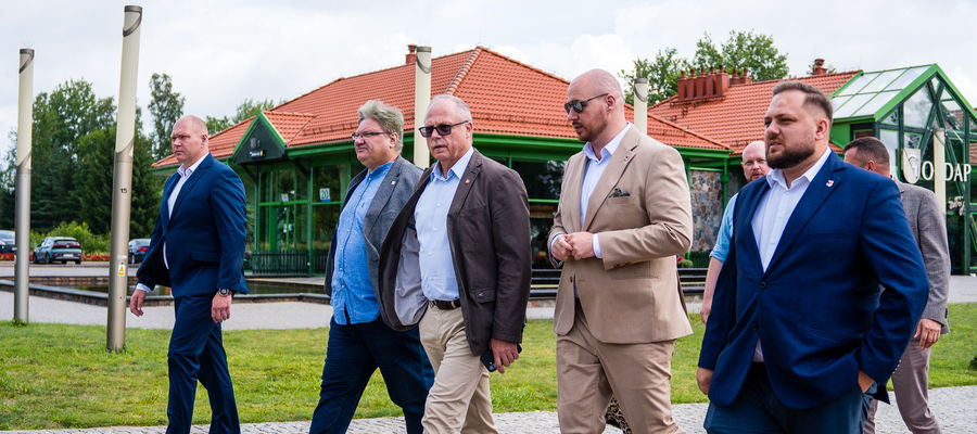 Europoseł Jacek Protas z wizytą w Gołdapi