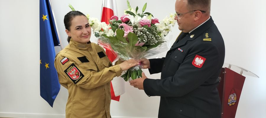  Nowa twarz w nidzickiej straży pożarnej