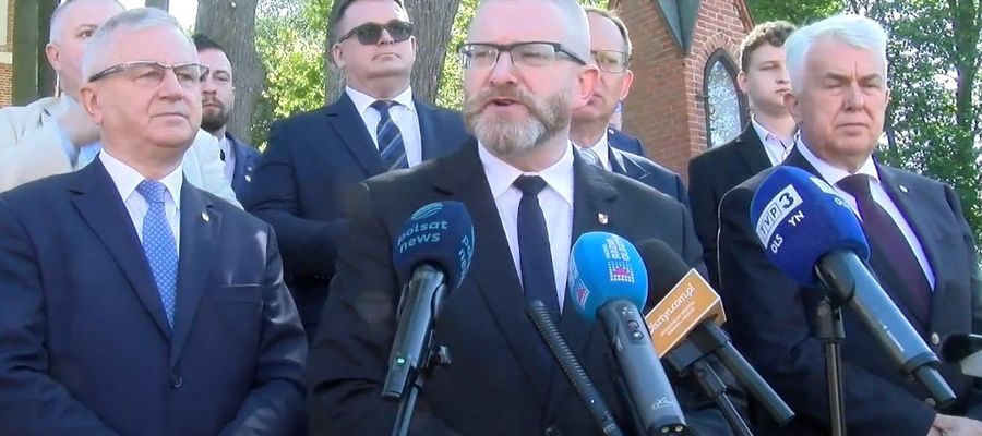W Gietrzwałdzie odbyła się konferencja prasowa Konfederacji Korony Polskiej.