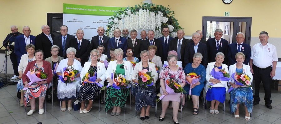 Pary jubileuszowe z terenu gminy Nowe Miasto