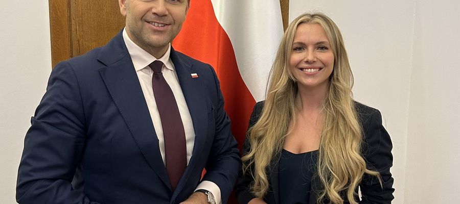 Karol Nawrocki i Emilia Wierzbicki