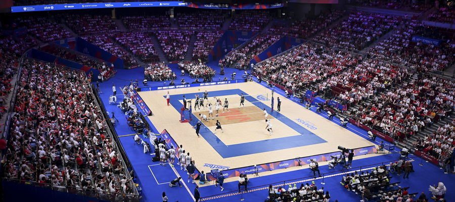 Ergo Arena podczas meczu Polska - Iran