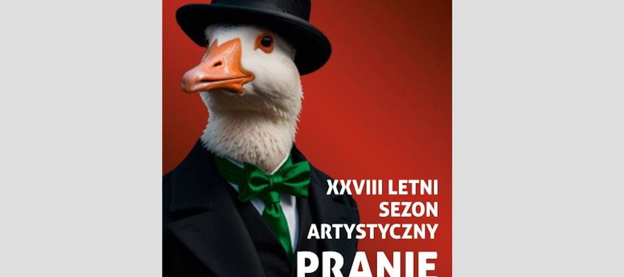 Pod patronatem takiej oto przystojnej gęsi odbędzie się 28 sezon artystyczny w Praniu