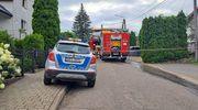 Wybuch w budynku jednorodzinnym w Mrągowie. Ranny 48-latek trafił do szpitala