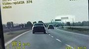 Pędził mercedesem prawie 200 km/h. Został złapany na gorącym uczynku