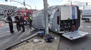 Radiowóz wjechał na skrzyżowanie na czerwonym świetle. Policjantka w szpitalu [ZDJĘCIA]
