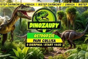 Dinozaury w Parku Collisa w Ostródzie