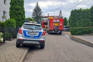 Wybuch w budynku jednorodzinnym w Mrągowie. Ranny 48-latek trafił do szpitala