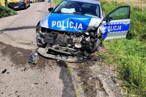 Policyjny pościg zakończony groźnym wypadkiem