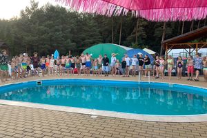 Oleccy karatecy na obozie w Mikoszewie