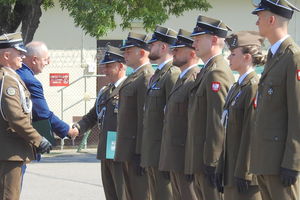 Uroczysty apel w 4. Brodnickim Pułku Chemicznym