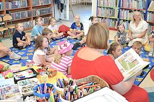 Kreatywne wtorki w nowomiejskiej bibliotece