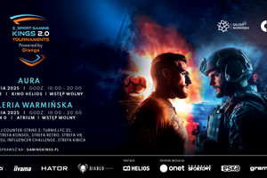 Wielki turniej E-Sport Gaming Kings 2.0 Tournaments Powered by Orange ponownie w Olsztynie
