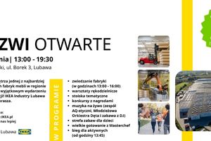 DRZWI OTWARTE W IKEA INDUSTRY LUBAWA