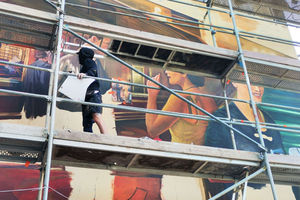 Nowy mural ożywi olsztyńską starówkę? [ZDJĘCIA]