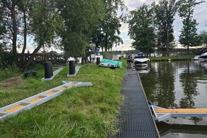 Powstaje nowe miejsca dla wodniaków nad Drwęckim