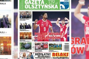 Najnowsze wydanie Gazety Olsztyńskiej
