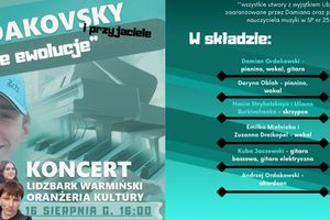 Młodzi artyści w Oranżerii Kultury – koncert Damiana Ordakowskiego z zespołem