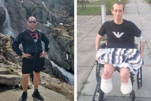 „Chcę znów stanąć na nogi”
