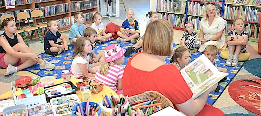 Zajęcia w ramach Kreatywnych wtorków w bibliotece
