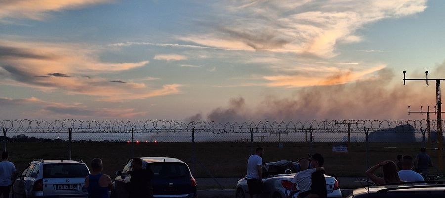 Podczas ćwiczeń przed AirSHOW w Radomiu rozbił się samolot F-16.