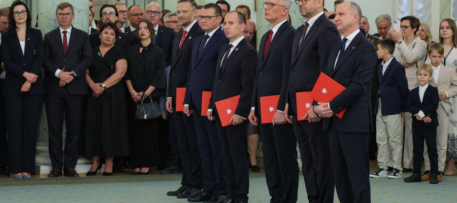 Członkowie kancelarii prezydenta Karola Nawrockiego.