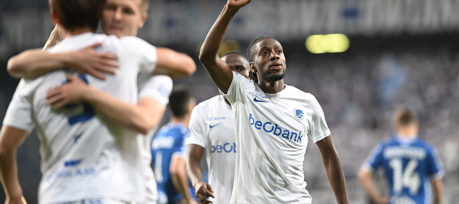 Radość piłkarzy KRC Genk 