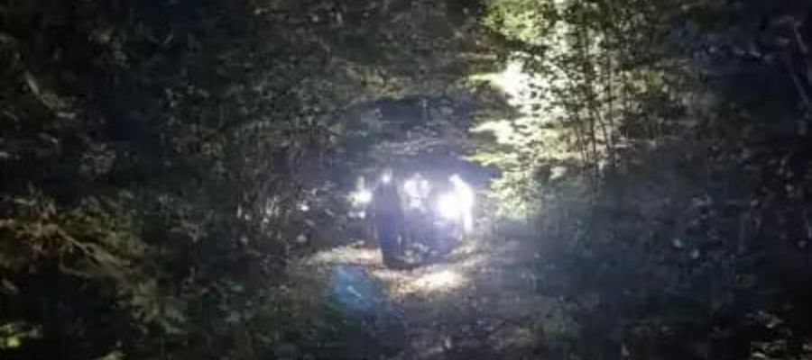Zgubili się w bieszczadzkim lesie. Policja odnalazła rodzinę z Warszawy 