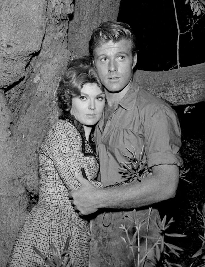 Robert Redford i Patricia Blair w serialu telewizyjnym 