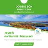 Rusza warmińsko-mazurski bon turystyczny