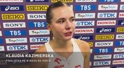 [WIDEO] Lekkoatletyczne MŚ - Kazimierska: w finale biorę w ciemno pierwszą ósemkę 